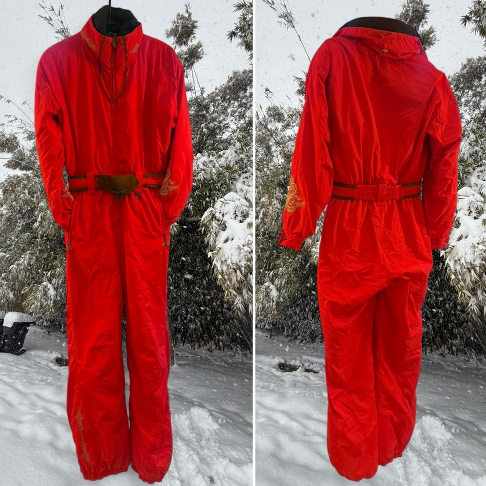 SOLD // RETRO VTG 80s Obermeyer Milano II Ski Snowsuit! Women's 8  ⛷️